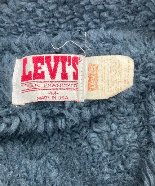 LEVI'S（リーバイス）LEVI'S (リーバイス) 裏ボアデニムジャケット ブラック サイズ:Ｍの古着・服飾アイテム