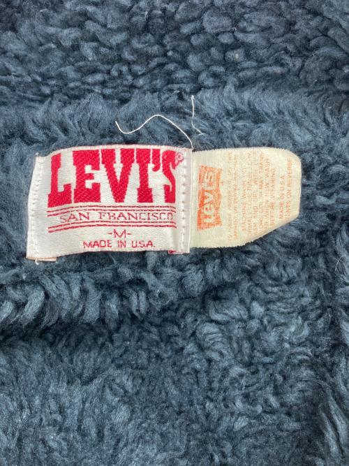 LEVI'S（リーバイス）LEVI'S (リーバイス) 裏ボアデニムジャケット ブラック サイズ:Ｍの古着・服飾アイテム