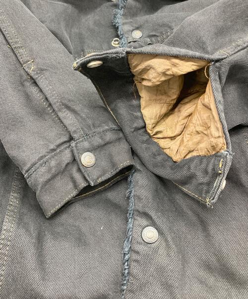 LEVI'S（リーバイス）LEVI'S (リーバイス) 裏ボアデニムジャケット ブラック サイズ:Ｍの古着・服飾アイテム