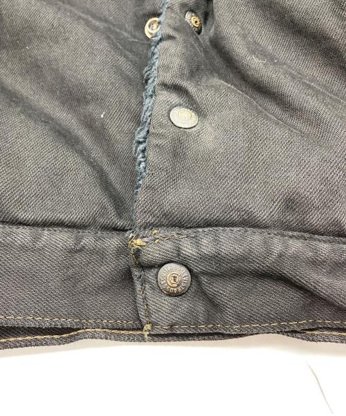 LEVI'S（リーバイス）LEVI'S (リーバイス) 裏ボアデニムジャケット ブラック サイズ:Ｍの古着・服飾アイテム