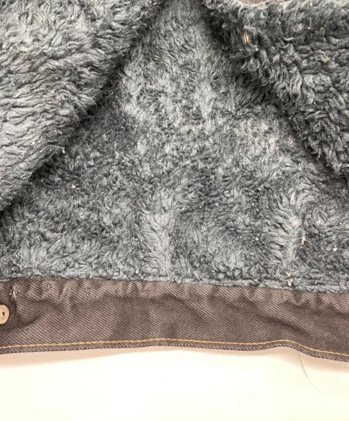 LEVI'S（リーバイス）LEVI'S (リーバイス) 裏ボアデニムジャケット ブラック サイズ:Ｍの古着・服飾アイテム