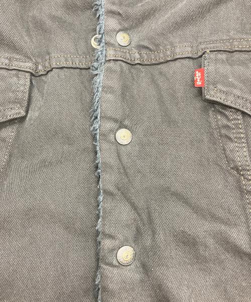 LEVI'S（リーバイス）LEVI'S (リーバイス) 裏ボアデニムジャケット ブラック サイズ:Ｍの古着・服飾アイテム