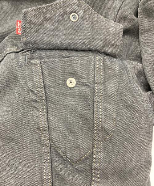 LEVI'S（リーバイス）LEVI'S (リーバイス) 裏ボアデニムジャケット ブラック サイズ:Ｍの古着・服飾アイテム