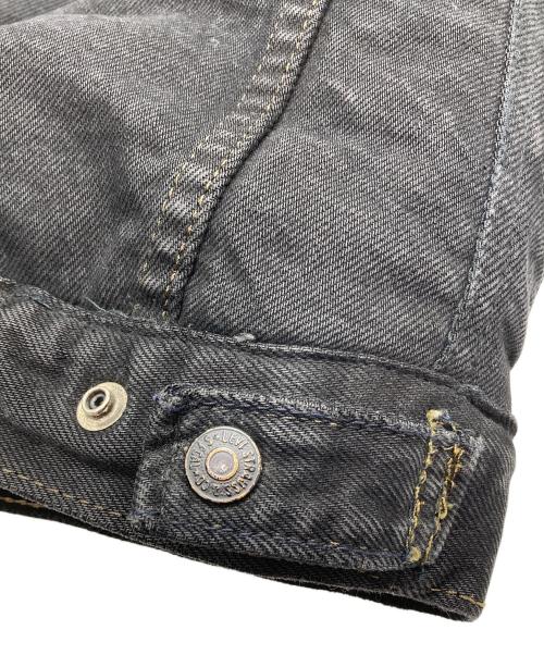 LEVI'S（リーバイス）LEVI'S (リーバイス) 裏ボアデニムジャケット ブラック サイズ:Ｍの古着・服飾アイテム