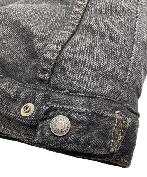 LEVI'S（リーバイス）LEVI'S (リーバイス) 裏ボアデニムジャケット ブラック サイズ:Ｍの古着・服飾アイテム