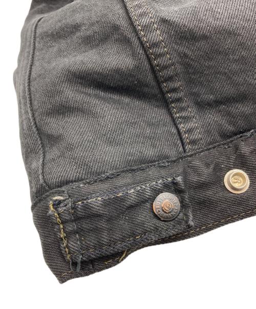 LEVI'S（リーバイス）LEVI'S (リーバイス) 裏ボアデニムジャケット ブラック サイズ:Ｍの古着・服飾アイテム