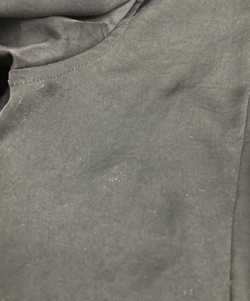 ISSEY MIYAKE（イッセイミヤケ）ISSEY MIYAKE (イッセイミヤケ) サテンシャツ ブラック サイズ:2の古着・服飾アイテム
