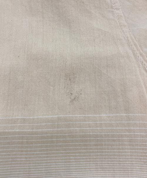 ISSEY MIYAKE（イッセイミヤケ）ISSEY MIYAKE (イッセイミヤケ) グラデーションシャツ ベージュ×ホワイト サイズ:2の古着・服飾アイテム