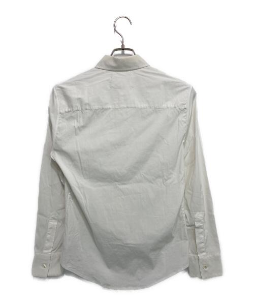 Maison Margiela 10（メゾンマルジェラ 10）Maison Margiela 10 (メゾンマルジェラ 10) レギュラーカラーロングスリーブシャツ ホワイト サイズ:44の古着・服飾アイテム