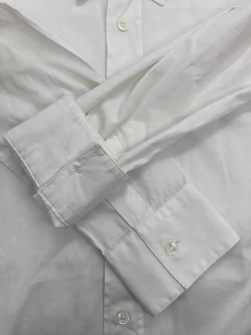 Maison Margiela 10（メゾンマルジェラ 10）Maison Margiela 10 (メゾンマルジェラ 10) レギュラーカラーロングスリーブシャツ ホワイト サイズ:44の古着・服飾アイテム
