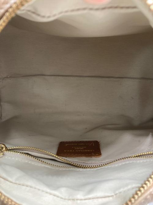 CHRISTIAN VILLA（クリスチャンヴィラ）CHRISTIAN VILLA (クリスチャンヴィラ) 2WAYボストンバッグ ベージュの古着・服飾アイテム