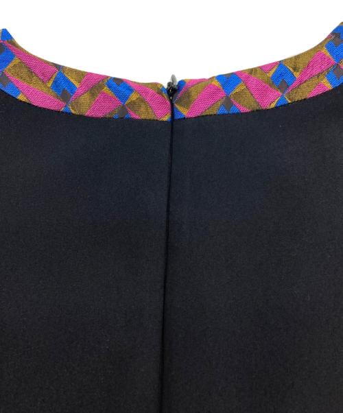 ETRO（エトロ）ETRO (エトロ) ノースリーブワンピース ブラック サイズ:SIZE 38の古着・服飾アイテム