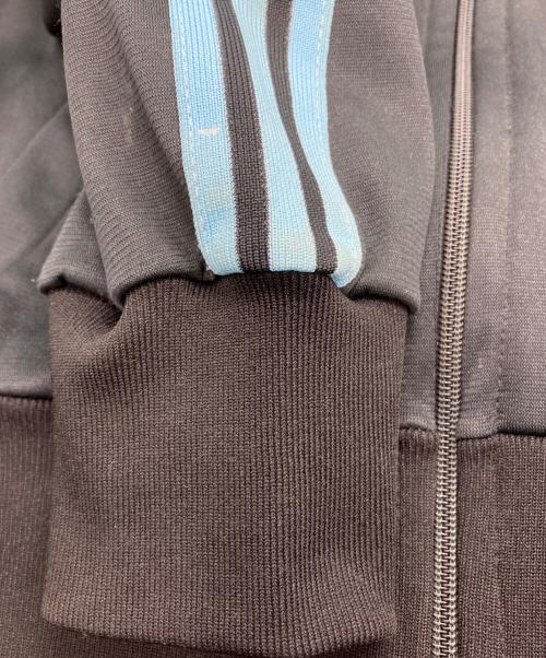 adidas（アディダス）adidas (アディダス) 70-80s VENTEX製 トラックジャケット ブラック×ブルー サイズ:Mの古着・服飾アイテム