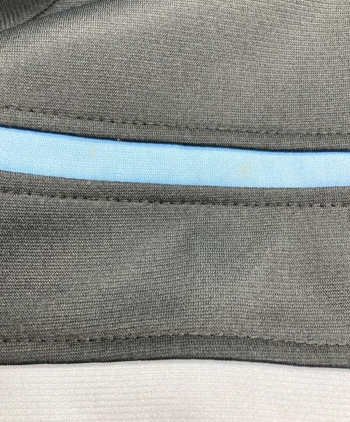 adidas（アディダス）adidas (アディダス) トラックジャケット ブラック×ブルー サイズ:Mの古着・服飾アイテム