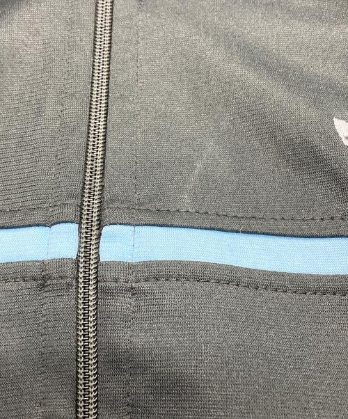 adidas（アディダス）adidas (アディダス) トラックジャケット ブラック×ブルー サイズ:Mの古着・服飾アイテム