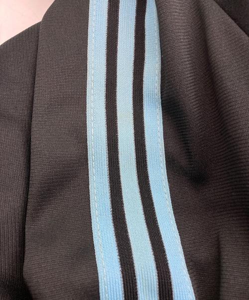 adidas（アディダス）adidas (アディダス) トラックジャケット ブラック×ブルー サイズ:Mの古着・服飾アイテム