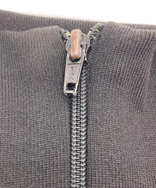 adidas（アディダス）adidas (アディダス) トラックジャケット ブラック×ブルー サイズ:Mの古着・服飾アイテム