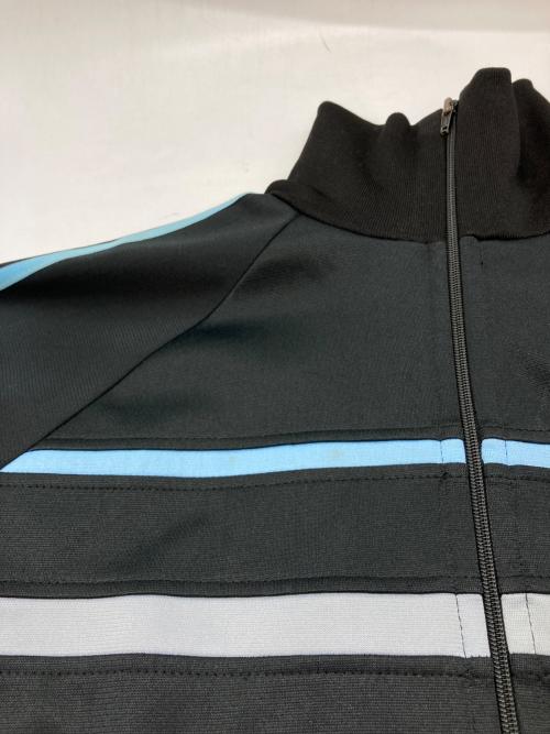 adidas（アディダス）adidas (アディダス) 70-80s VENTEX製 トラックジャケット ブラック×ブルー サイズ:Mの古着・服飾アイテム