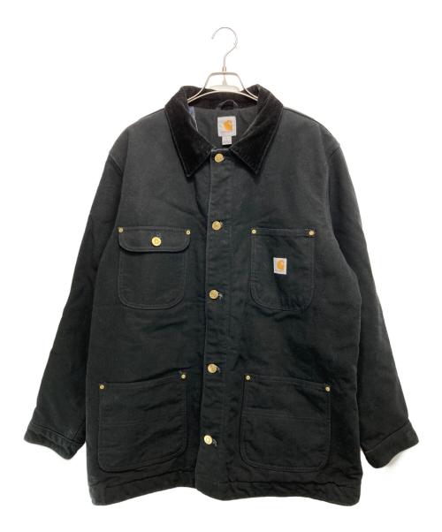 CarHartt（カーハート）CarHartt (カーハート) DUCK CHORE COAT ブラック サイズ:Lの古着・服飾アイテム