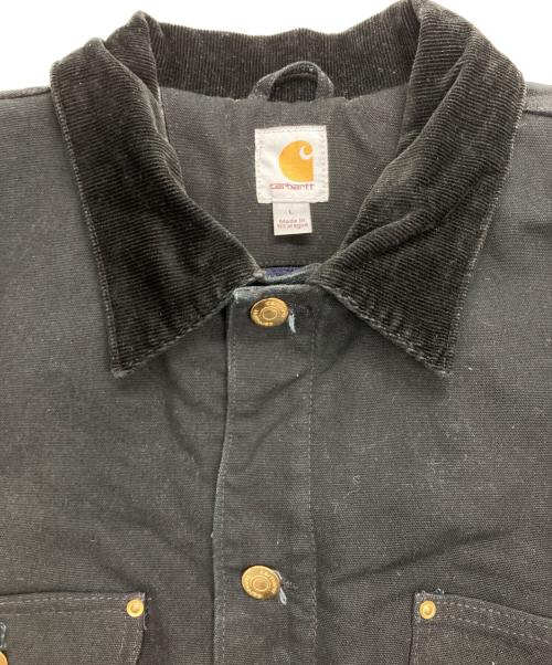 CarHartt（カーハート）CarHartt (カーハート) DUCK CHORE COAT ブラック サイズ:Lの古着・服飾アイテム
