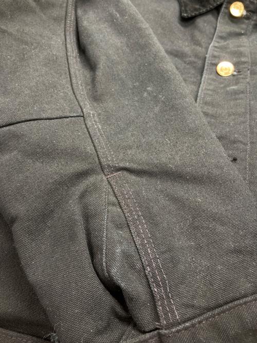 CarHartt（カーハート）CarHartt (カーハート) DUCK CHORE COAT ブラック サイズ:Lの古着・服飾アイテム