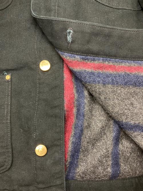 CarHartt（カーハート）CarHartt (カーハート) DUCK CHORE COAT ブラック サイズ:Lの古着・服飾アイテム