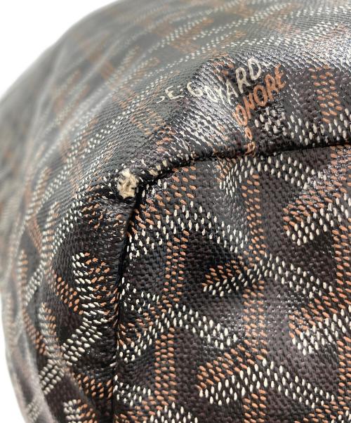 GOYARD（ゴヤール）GOYARD (ゴヤール) サンルイGM 総柄トートバッグ ブラック×ブラウンの古着・服飾アイテム