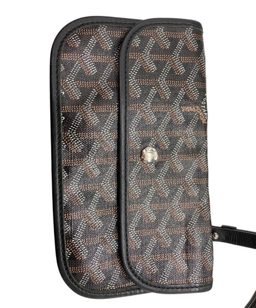 GOYARD（ゴヤール）GOYARD (ゴヤール) サンルイGM 総柄トートバッグ ブラック×ブラウンの古着・服飾アイテム