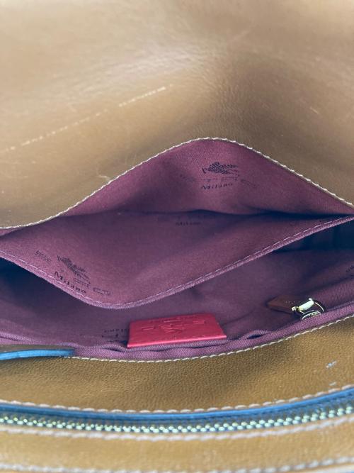 ETRO（エトロ）ETRO (エトロ) ペイズリー柄ショルダーバック ブラウンの古着・服飾アイテム