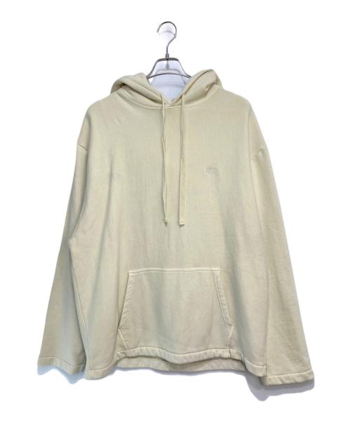 stussy（ステューシー）stussy (ステューシー) No Vacancy Inn (ノーバカンシーイン) プリントパーカー イエロー サイズ:Lの古着・服飾アイテム