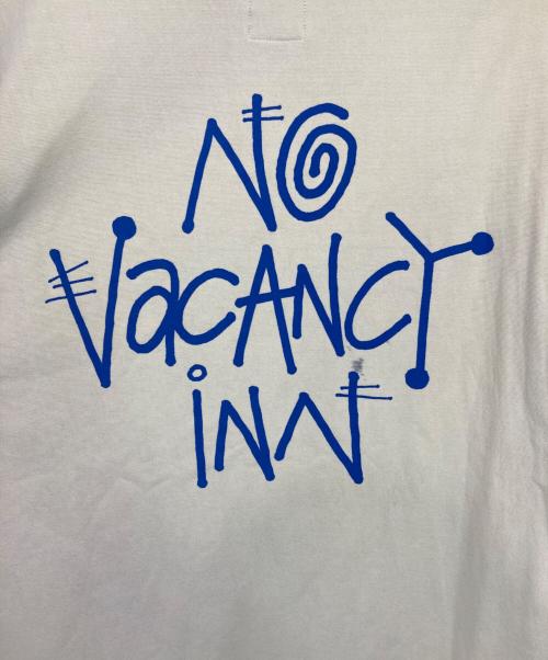 stussy（ステューシー）stussy (ステューシー) No Vacancy Inn (ノーバカンシーイン) プリントパーカー イエロー サイズ:Lの古着・服飾アイテム