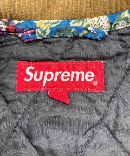 SUPREME（シュプリーム）SUPREME (シュプリーム) Quilted Paisley Jacket キルティングペイズリージャケット ネイビー サイズ:Mの古着・服飾アイテム