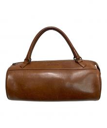 MIU MIU（ミュウミュウ）の古着「ミニドラムバッグ」｜ブラウン