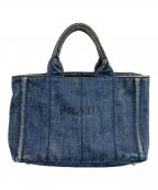 PRADAプラダ）の古着「カナパ 2WAYバッグ」｜インディゴ