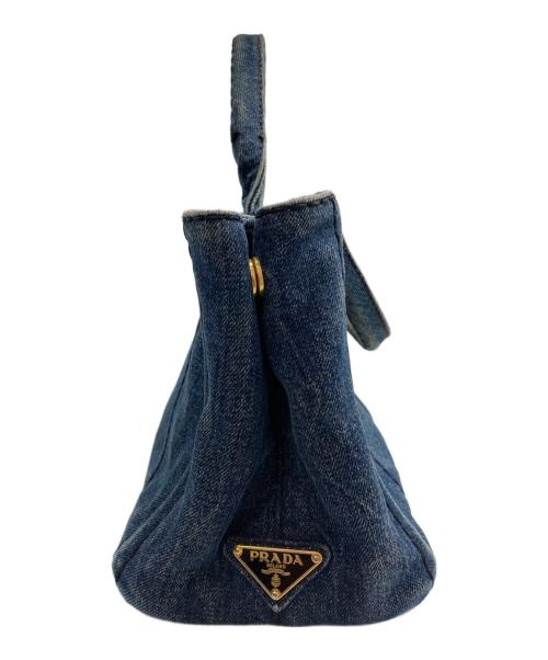 PRADA（プラダ）PRADA (プラダ) カナパ 2WAYバッグ インディゴの古着・服飾アイテム