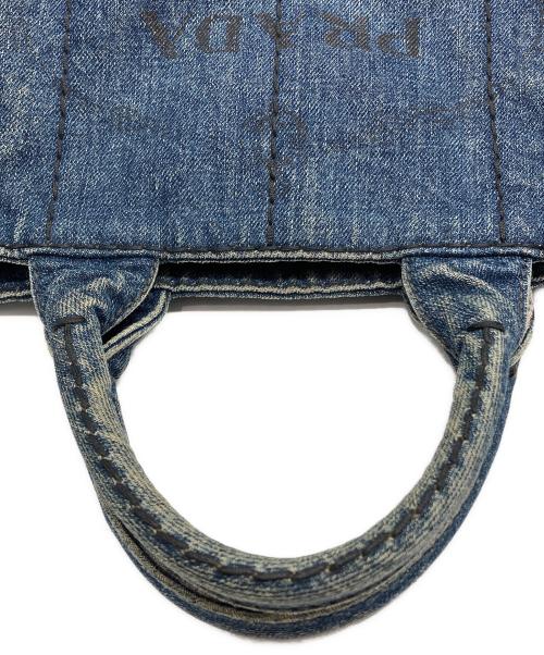 PRADA（プラダ）PRADA (プラダ) カナパ 2WAYバッグ インディゴの古着・服飾アイテム