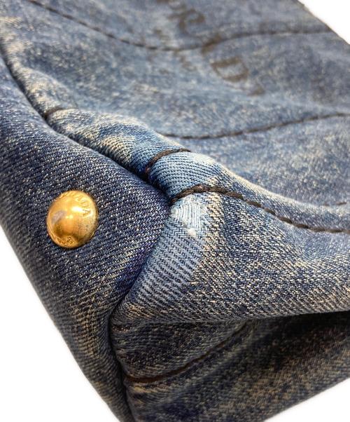 PRADA（プラダ）PRADA (プラダ) カナパ 2WAYバッグ インディゴの古着・服飾アイテム