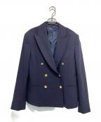 POLO RALPH LAURENポロ・ラルフローレン）の古着「金釦 ダブルブレザー」｜ネイビー