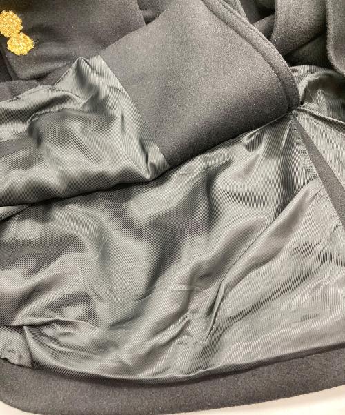 GUCCI（グッチ）GUCCI (グッチ) GG刺繍 ウールコート ブラック サイズ:42の古着・服飾アイテム