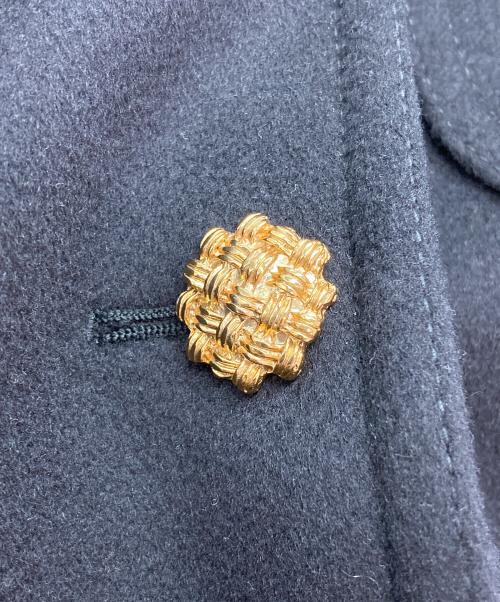 GUCCI（グッチ）GUCCI (グッチ) GG刺繍 ウールコート ブラック サイズ:42の古着・服飾アイテム