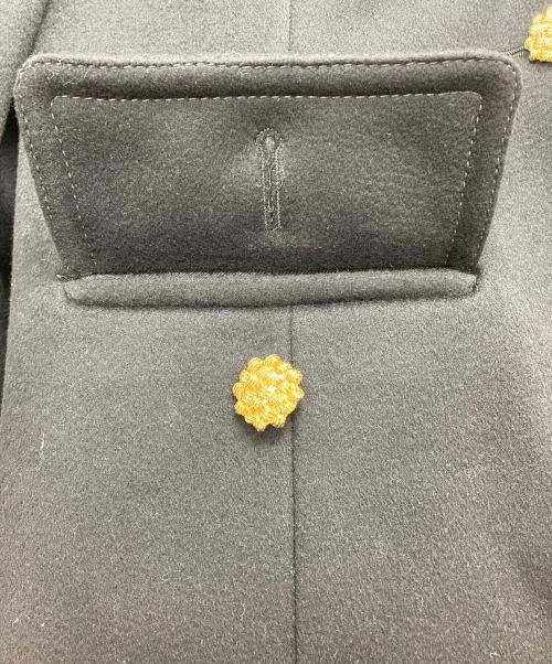 GUCCI（グッチ）GUCCI (グッチ) GG刺繍 ウールコート ブラック サイズ:42の古着・服飾アイテム