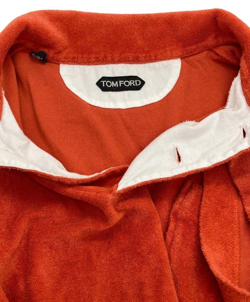TOM FORD（トムフォード）TOM FORD (トムフォード) ポロシャツ オレンジ サイズ:50の古着・服飾アイテム