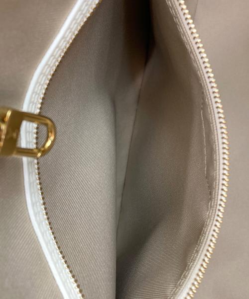 LOUIS VUITTON（ルイ ヴィトン）LOUIS VUITTON (ルイ ヴィトン) ネヴァーフルMM バイ ザ プール トートバッグ ベージュ×アイボリーの古着・服飾アイテム