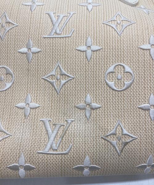 LOUIS VUITTON（ルイ ヴィトン）LOUIS VUITTON (ルイ ヴィトン) ネヴァーフルMM バイ ザ プール トートバッグ ベージュ×アイボリーの古着・服飾アイテム