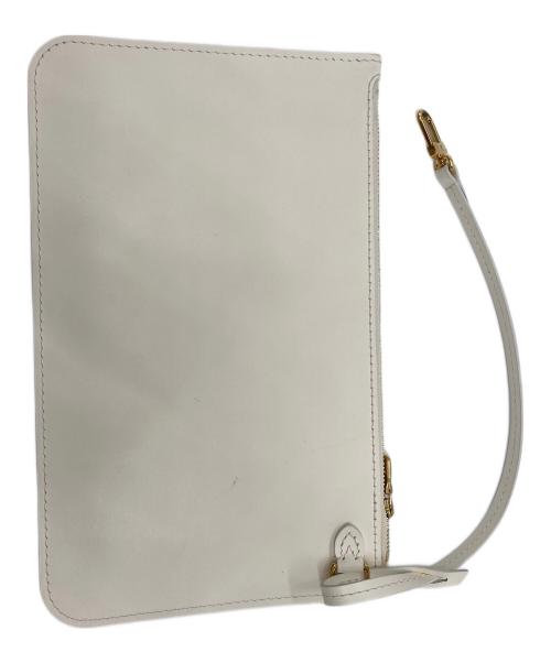 LOUIS VUITTON（ルイ ヴィトン）LOUIS VUITTON (ルイ ヴィトン) ネヴァーフルMM バイ ザ プール トートバッグ ベージュ×アイボリーの古着・服飾アイテム