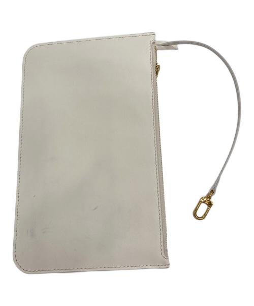 LOUIS VUITTON（ルイ ヴィトン）LOUIS VUITTON (ルイ ヴィトン) ネヴァーフルMM バイ ザ プール トートバッグ ベージュ×アイボリーの古着・服飾アイテム