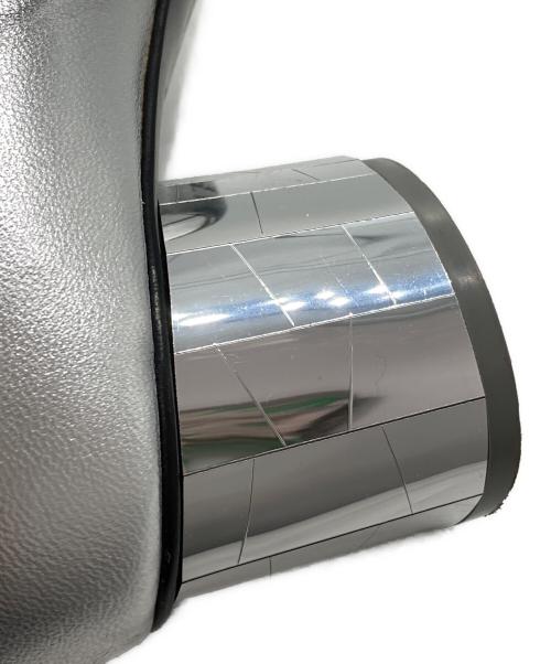 Salvatore Ferragamo（サルヴァトーレ フェラガモ）Salvatore Ferragamo (サルヴァトーレ フェラガモ) ヒールブーツ シルバー サイズ:7の古着・服飾アイテム