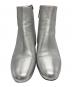 Salvatore Ferragamo (サルヴァトーレ フェラガモ) ヒールブーツ シルバー サイズ:7：8000円