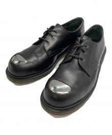 Dr.Martens（ドクターマーチン）の古着「1925 Est Black Smooth エスト 3ホールブーツ レザーシューズ」｜ブラック