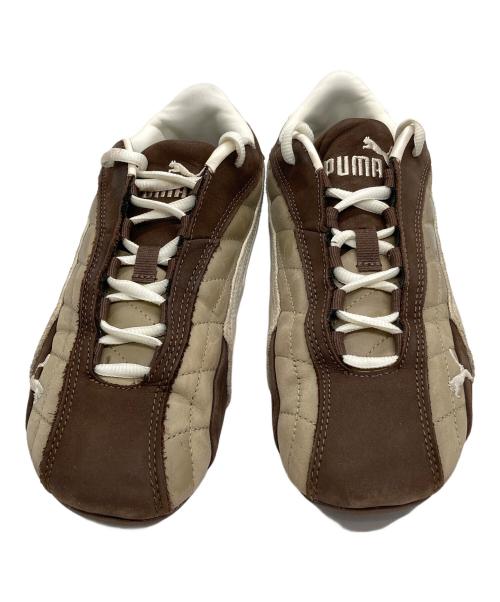 PUMA（プーマ）PUMA (プーマ) スピードキャット プラス キルテッド スニーカー ブラウン サイズ:UK5の古着・服飾アイテム